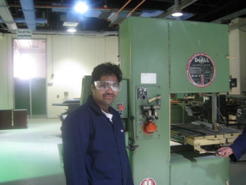 me in the workshop