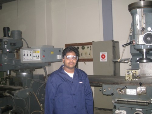 me in the workshop